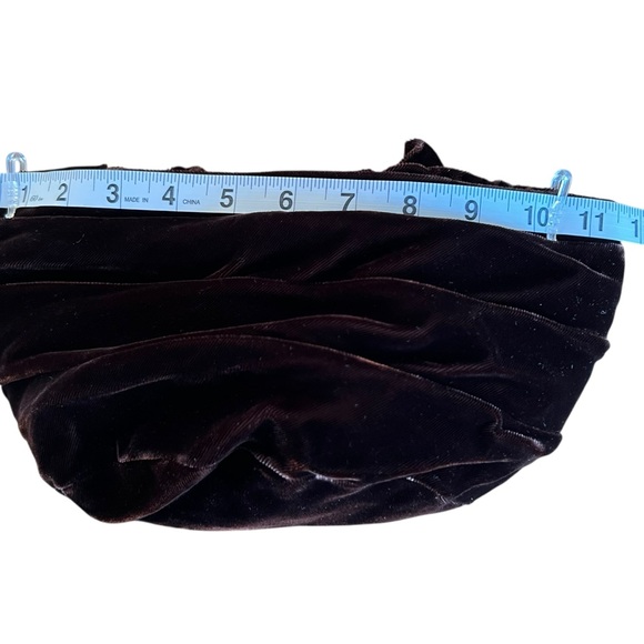 Rare Brown Velvet Turban Union Made in USA 40's - 50's - Picture 7 of 15